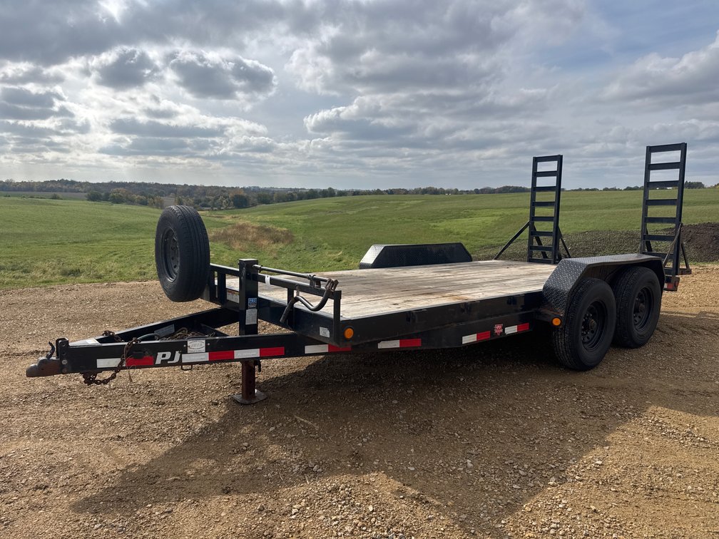 2020 PJ 16’ Equipment Trailer – 14,000 LB GVWR