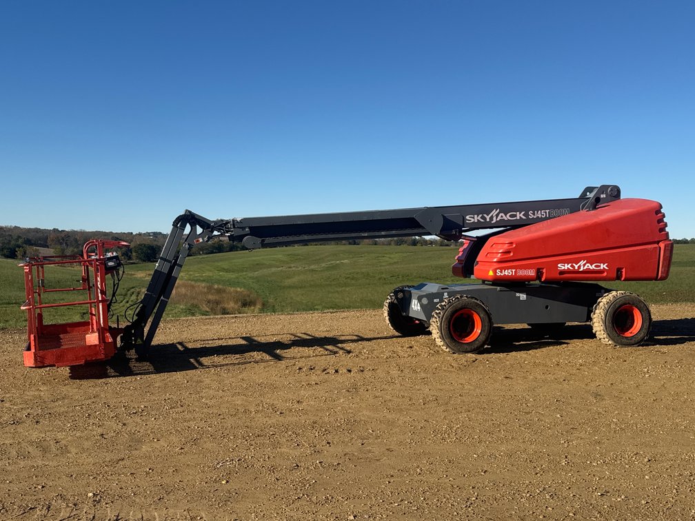 2012 Skyjack SJ45T Telescopic Boom Lift – Deutz Diesel – 4WD