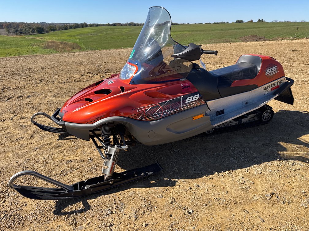 2002 Arctic Cat ZR 600 SS Snowmobile – One Owner – 6,955 Miles