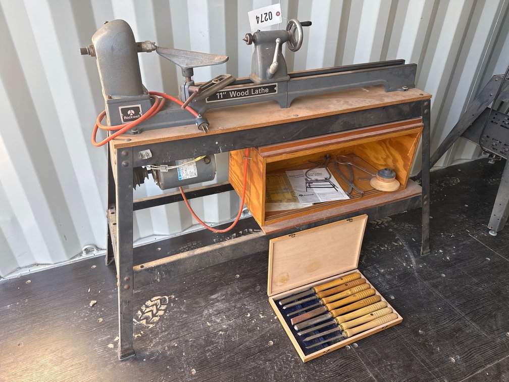 Rockwell 11” Wood Lathe