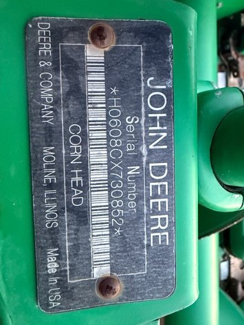 Image for 608C JOHN DEERE CORN HEADER QULIN MO