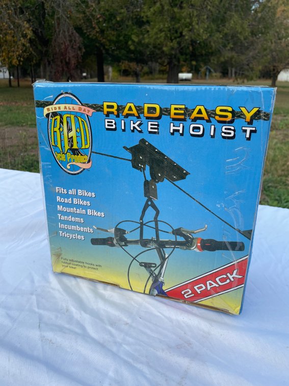 Rad Easy Bike Hoist (2-Pack) - Universal Bike Storage Lift