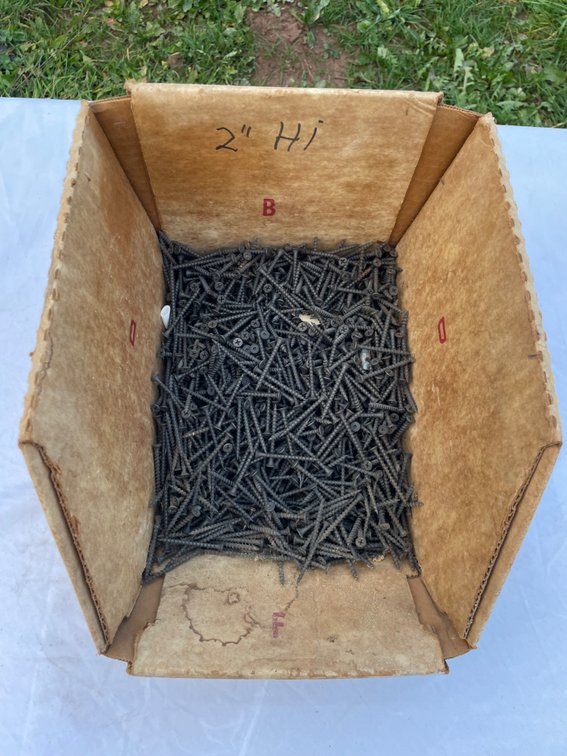 Bulk Box of 2" Coarse Thread Drywall Screws