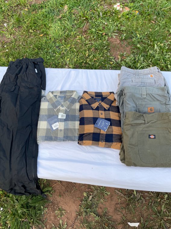Men's Clothing - Shorts, Flannel Shirts, Snow Pants