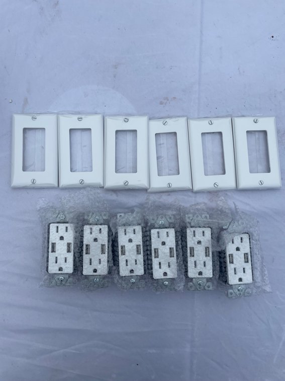 TOPGREENER 6-Pack Dual USB Charger Outlets