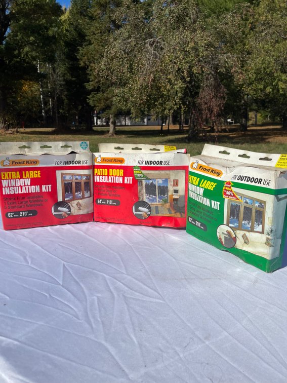 Frost King Window/Patio Insulation Kits