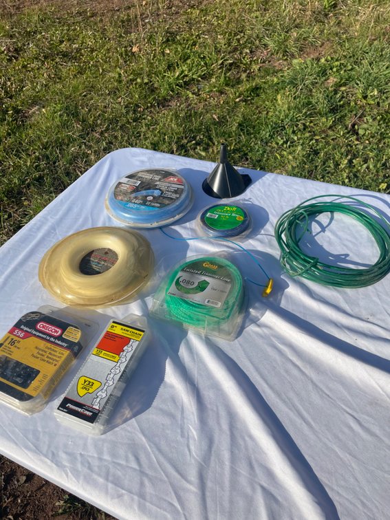 Trimmer Line & Chainsaw Accessories