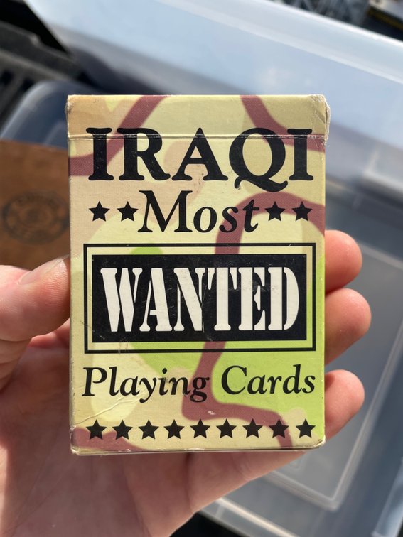 Iraqi Most Wanted Playing Cards Deck