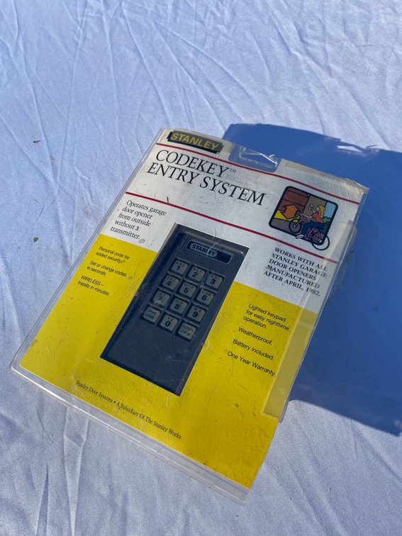 Stanley Codekey Garage Door Keypad Entry System