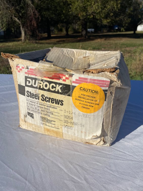 Durock Steel Screws - 1-1/4", Bulk Box