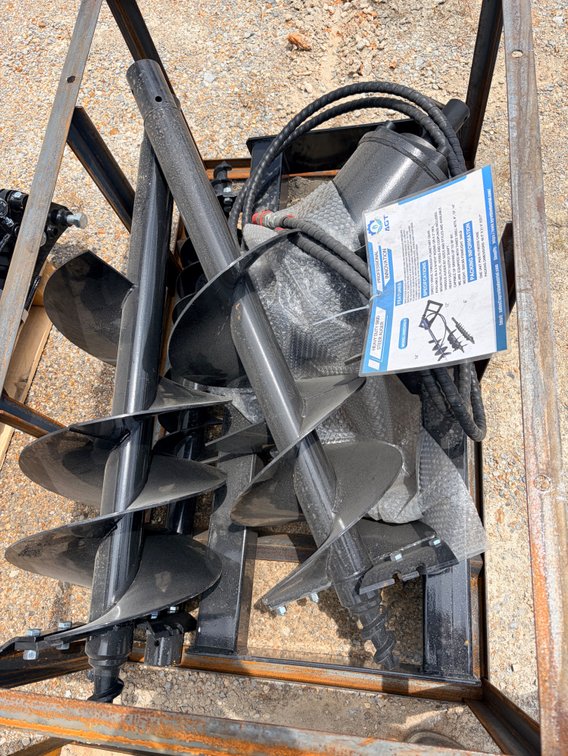 Mower King SSECAG-Y Skid Steer Auger