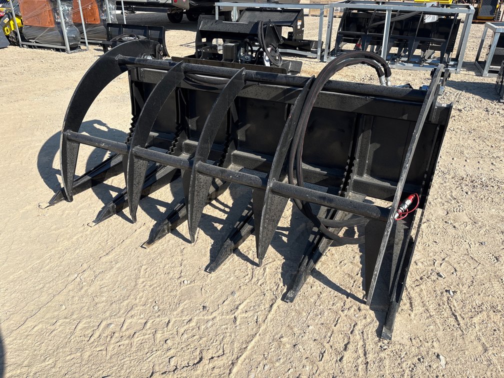 Wolverine LR72 Skid Steer Rake Grapple