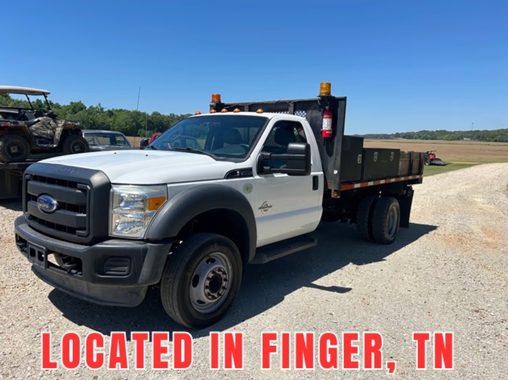 2016 FORD F-450 DUMP BED TRUCK - FINGER, TN