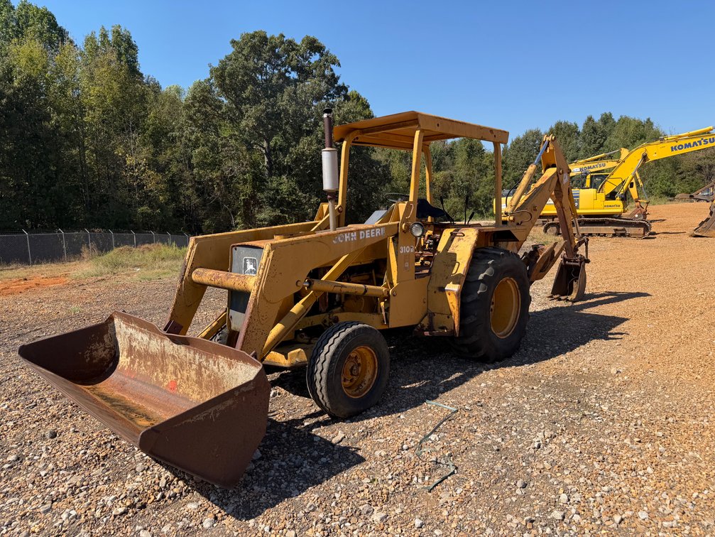 1985 JD 310B BACKHOE - HOUSTON, MS