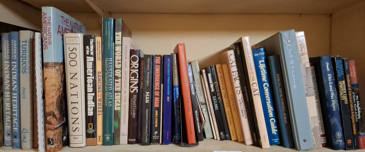 Books on History, Nature, and Cats