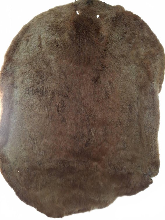 Brown Fur Hide, 25" x 35"