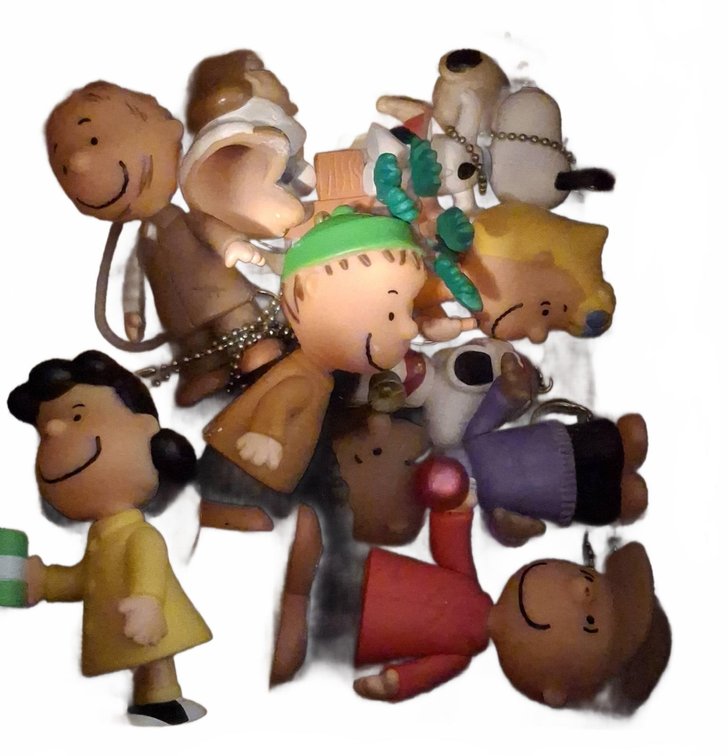 Peanuts Character Keychain and figures Lot