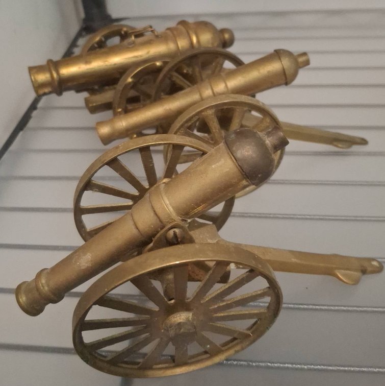 Brass Cannon Replica Models