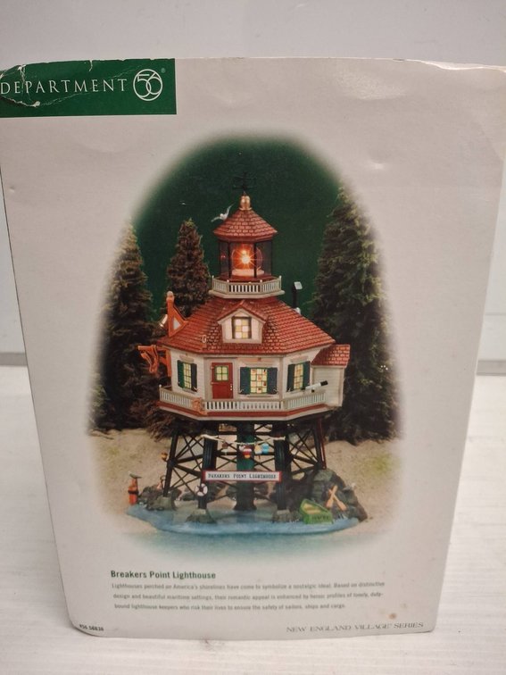 Dept 56 Breakers Point Lighthouse Village