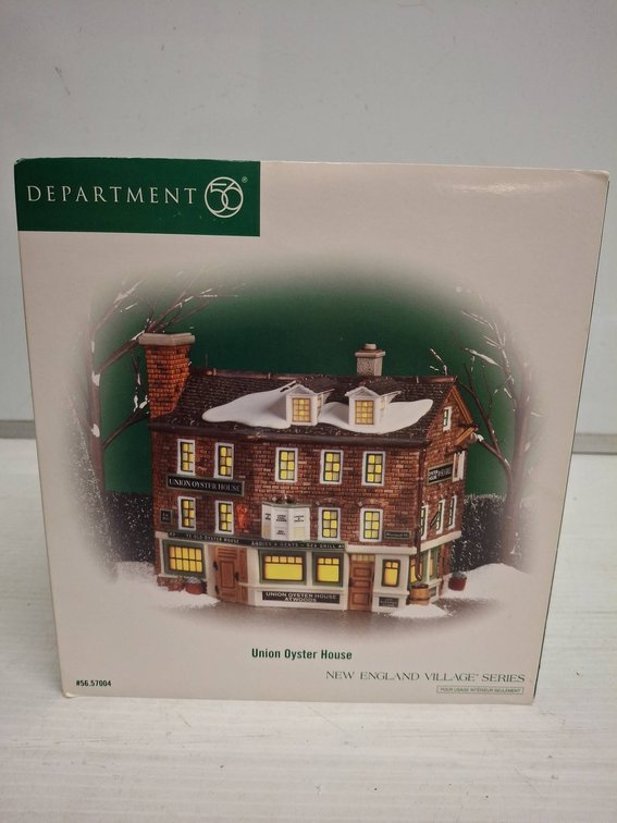 Dept 56 Union Oyster House New England Village