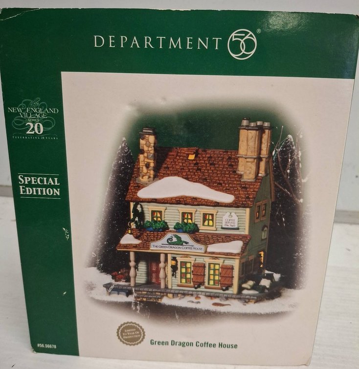 Department 56 Green Dragon Coffee House