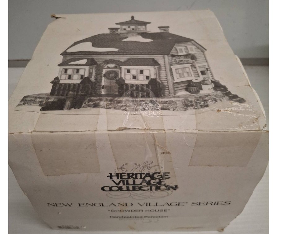 Heritage Village Chowder House Porcelain Dept 56
