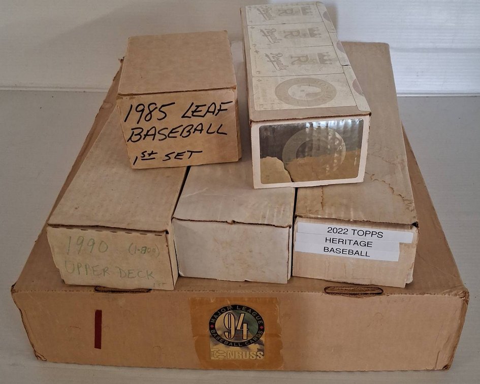 Baseball Card Collection: 1985-2022 Sets/Lots