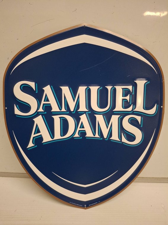 Samuel Adams Metal Beer Sign 16"×19"