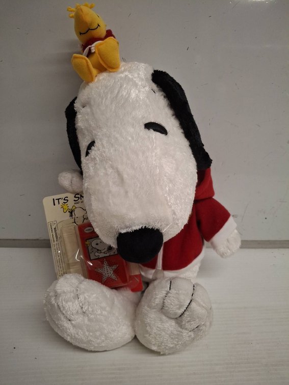 Macy's Snoopy Plush & Woodstock FM Scanner Set