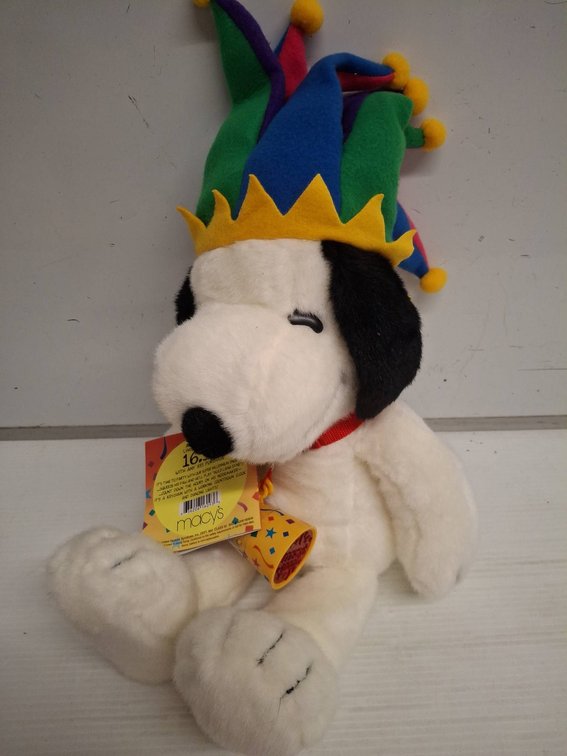 Macy's Snoopy Millennium Plush With Keychain
