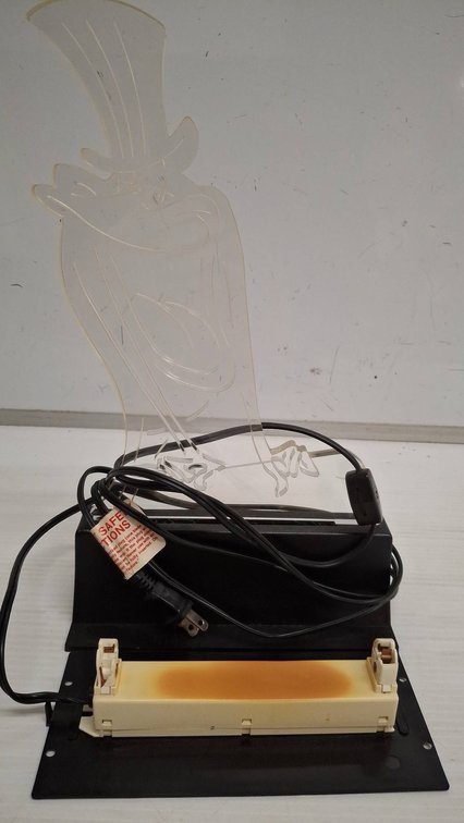 WB Light Sculpture Frog Plug-In Lamp WB01