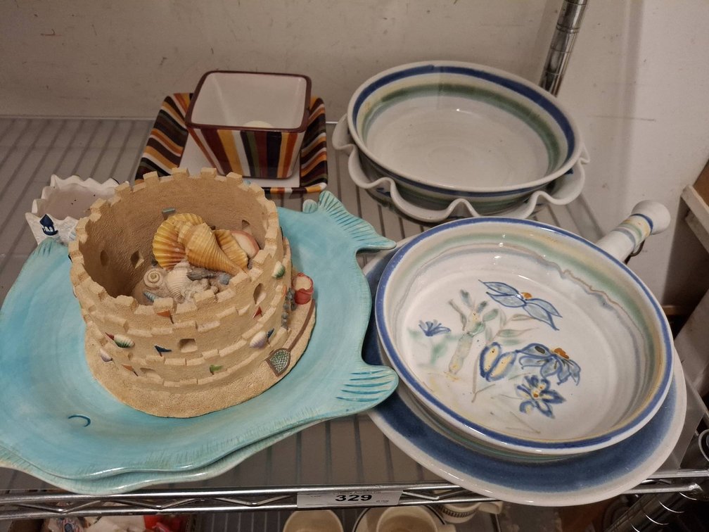 Pottery & Ceramic Serving Pieces
