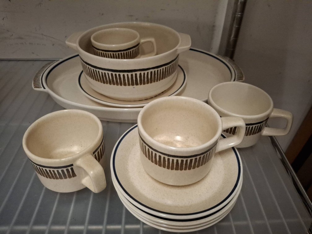 Lenox Temperware Percussion Cups Plates Set