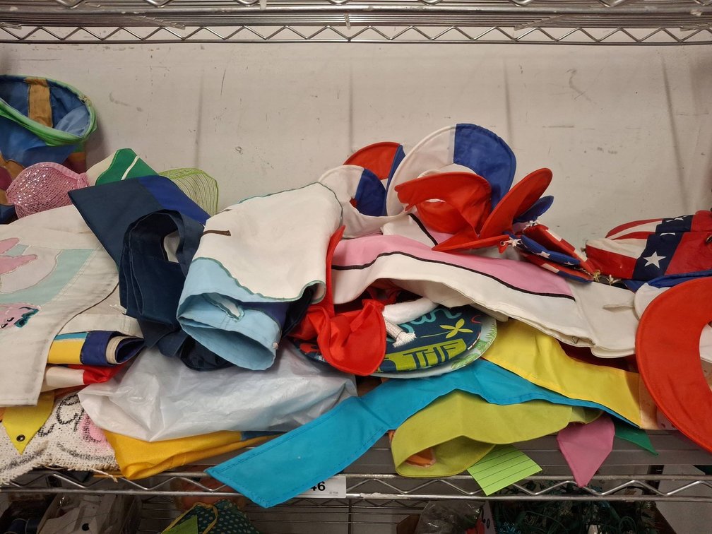 Themed Fabric Flags and Wind Socks