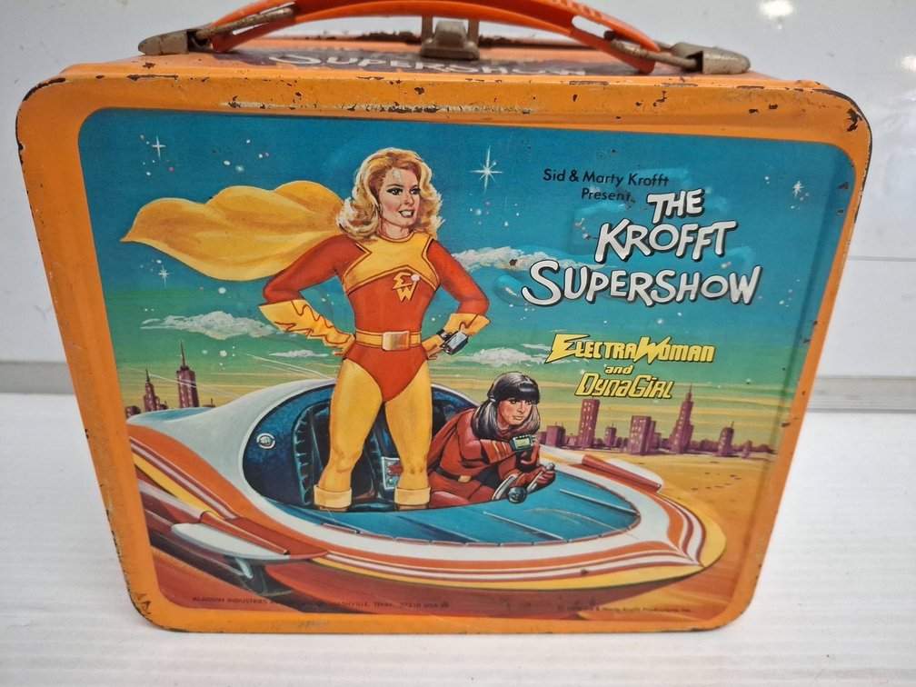 Krofft Supershow Metal Lunch Box Wonderbug