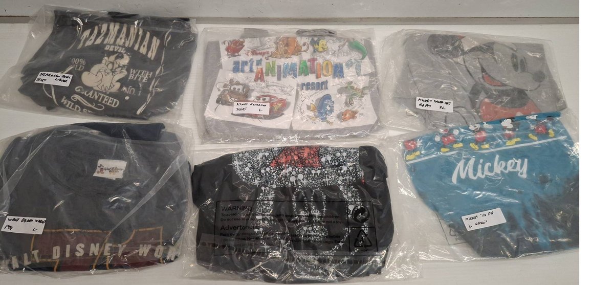 Character T-Shirts, Various Brands/Sizes