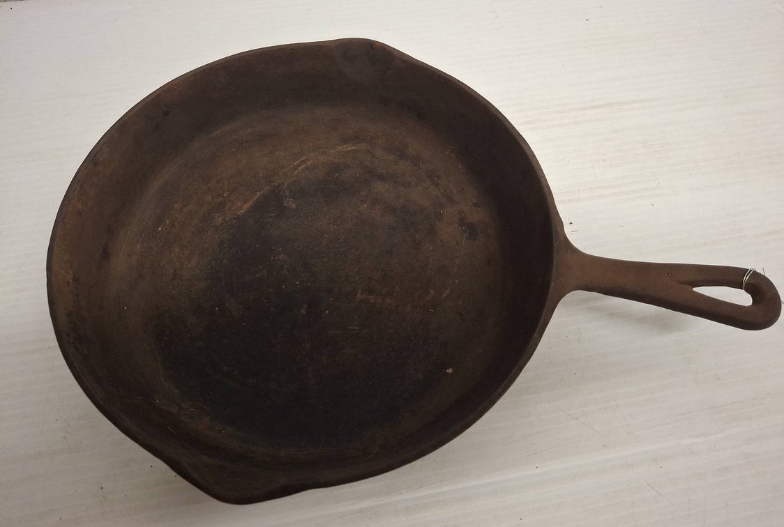 Cast Iron Skillet Marked 7N
