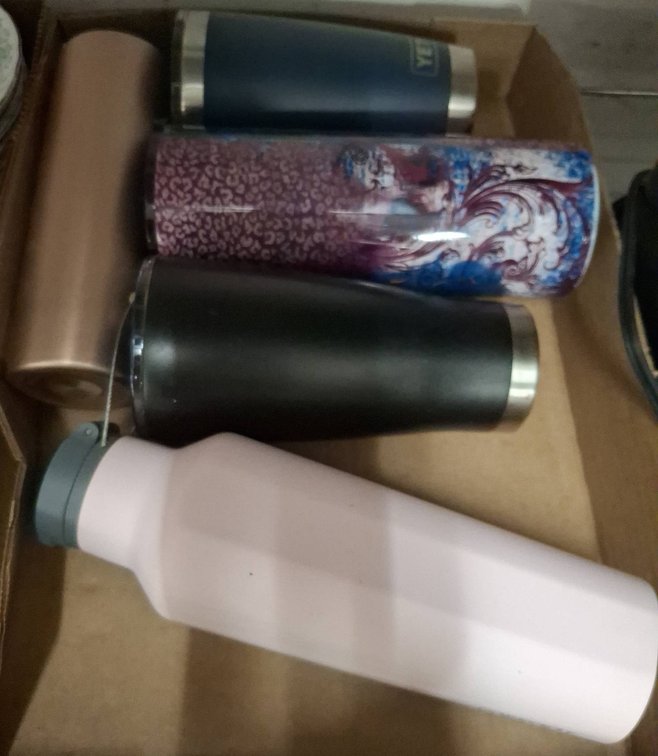 Corkcicle and Assorted Stainless Steel Tumblers