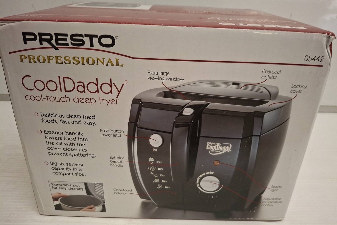Presto CoolDaddy Professional Deep Fryer