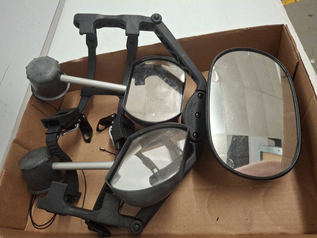 Clip-On Towing Mirrors, Adjustable Arms