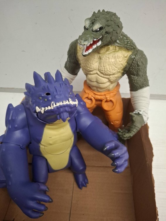 2 Dinosaur Monster Action Figures Assorted