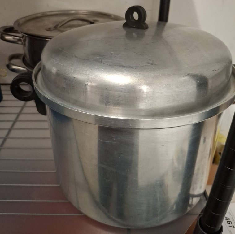 Regal Aluminum Pot & Le Sans Chef Steamer Set