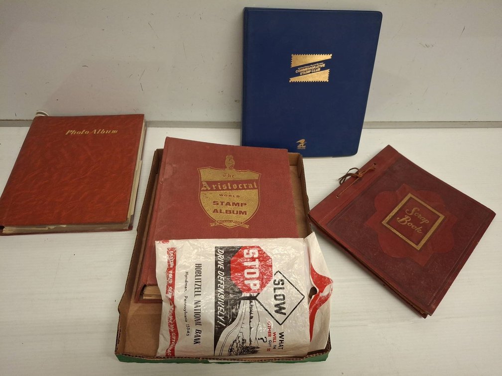 Stamp Albums and Photo Album