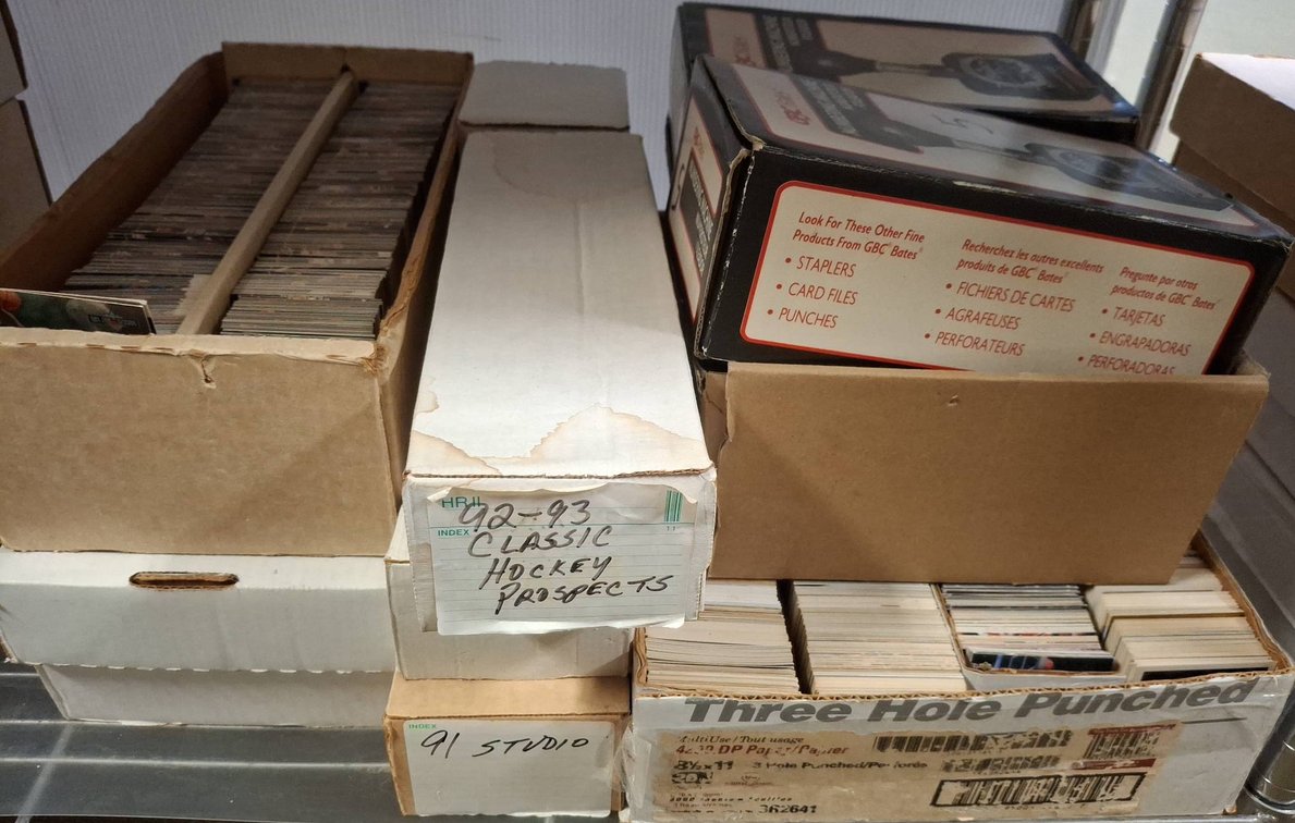 Bulk Lot Sports Trading Cards Assortment