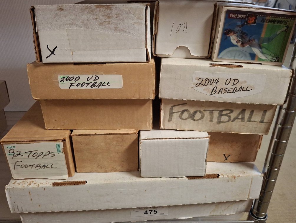 Sports Card Lot Football Baseball Basketball