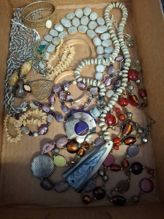 Costume Jewelry Lot Necklaces Bracelets