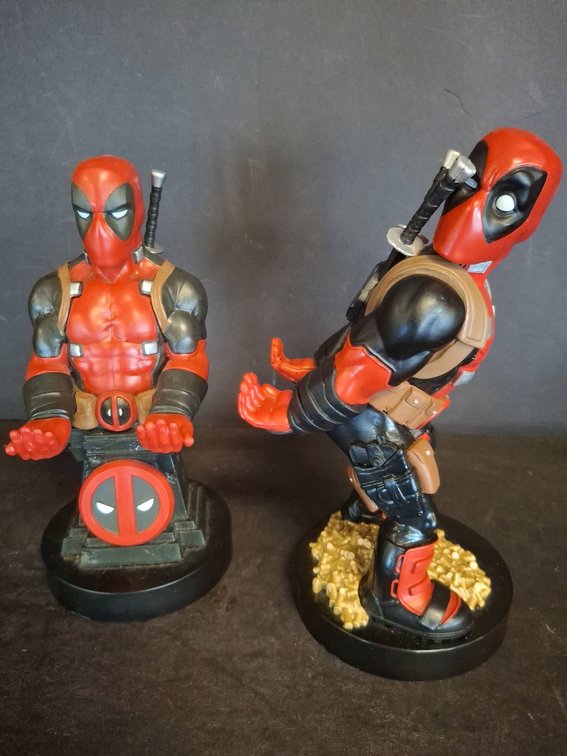Marvel Deadpool Cable Guys Holders, 2 Pieces