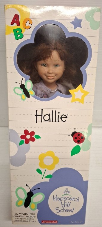 American Girl Hopscotch Hill School Hallie Doll