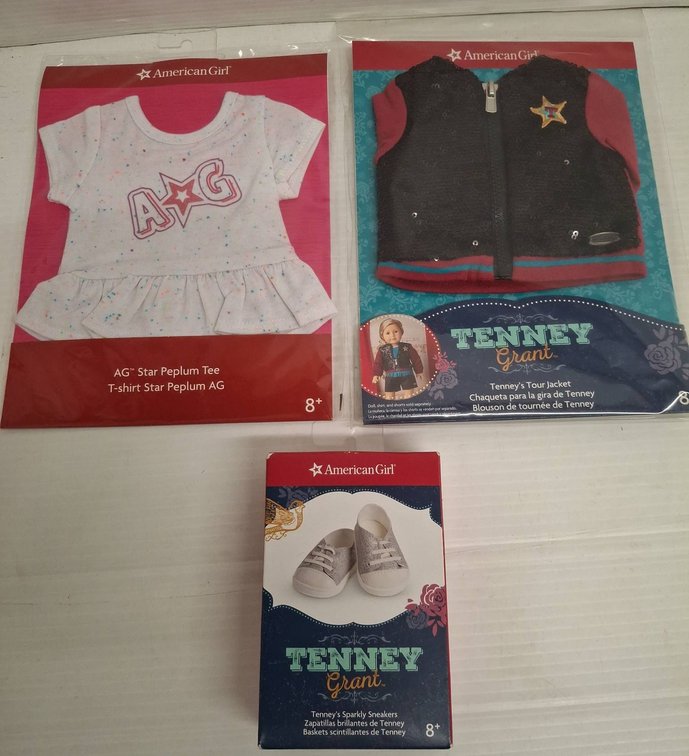 American Girl Tenney Grant Doll Clothing and Shoes Set