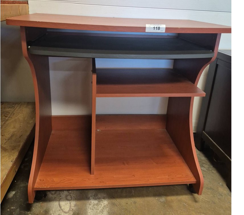 Wood Computer Desk with Shelf 32x19x32 Inches